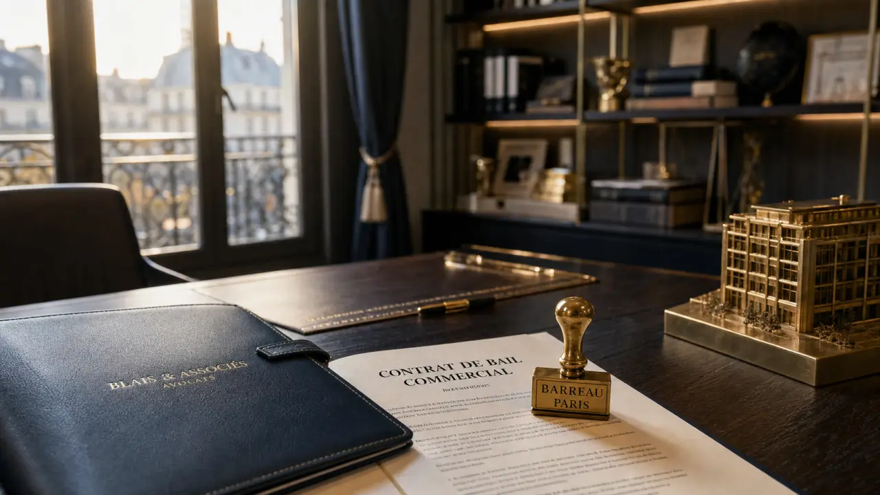 Avocat spécialisé en droit immobilier de l'entreprise à Paris : bail commercial et contrat.