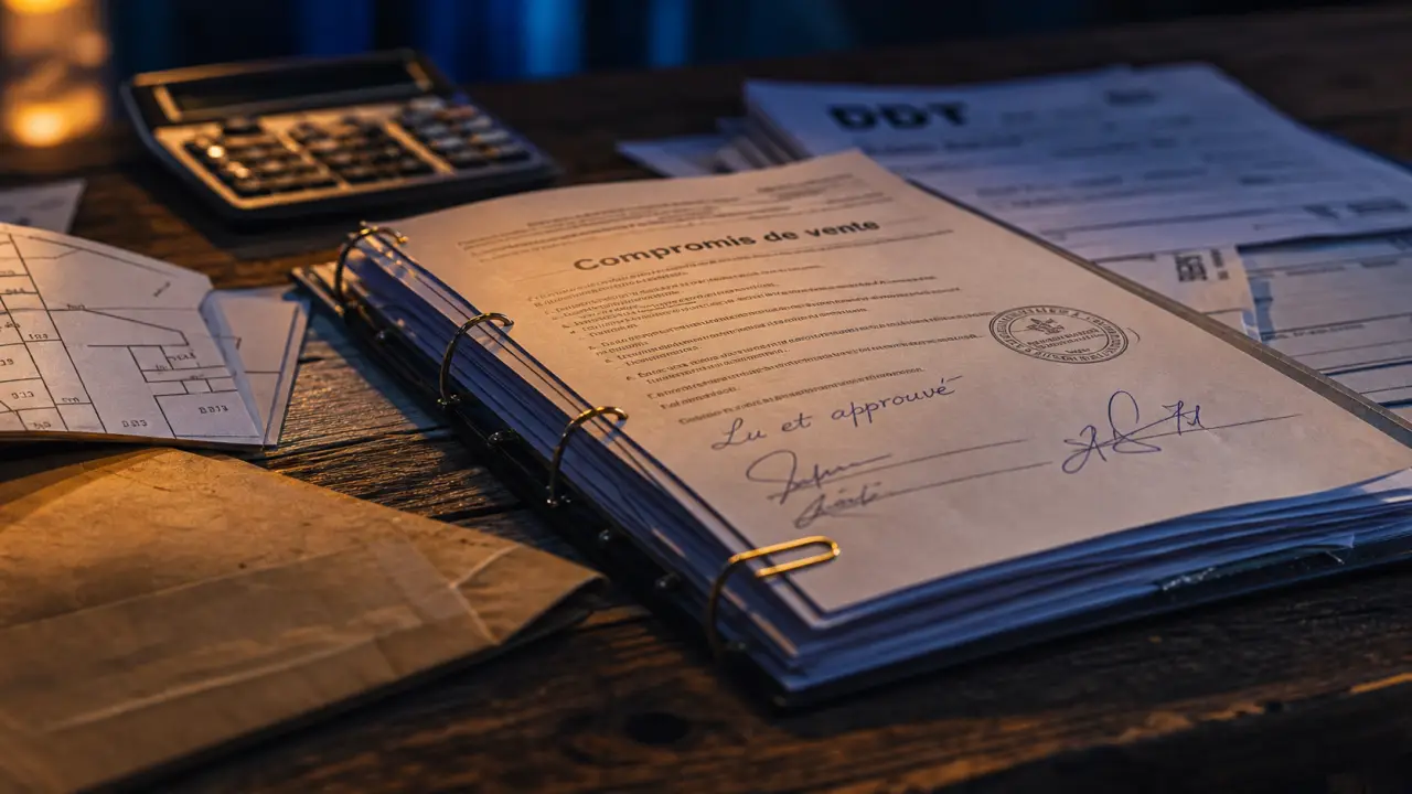 Compromis de vente entre particuliers modèle gratuit : documents, signatures et clauses