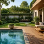 Terrasse, jardin, piscine : valoriser un bien à la revente