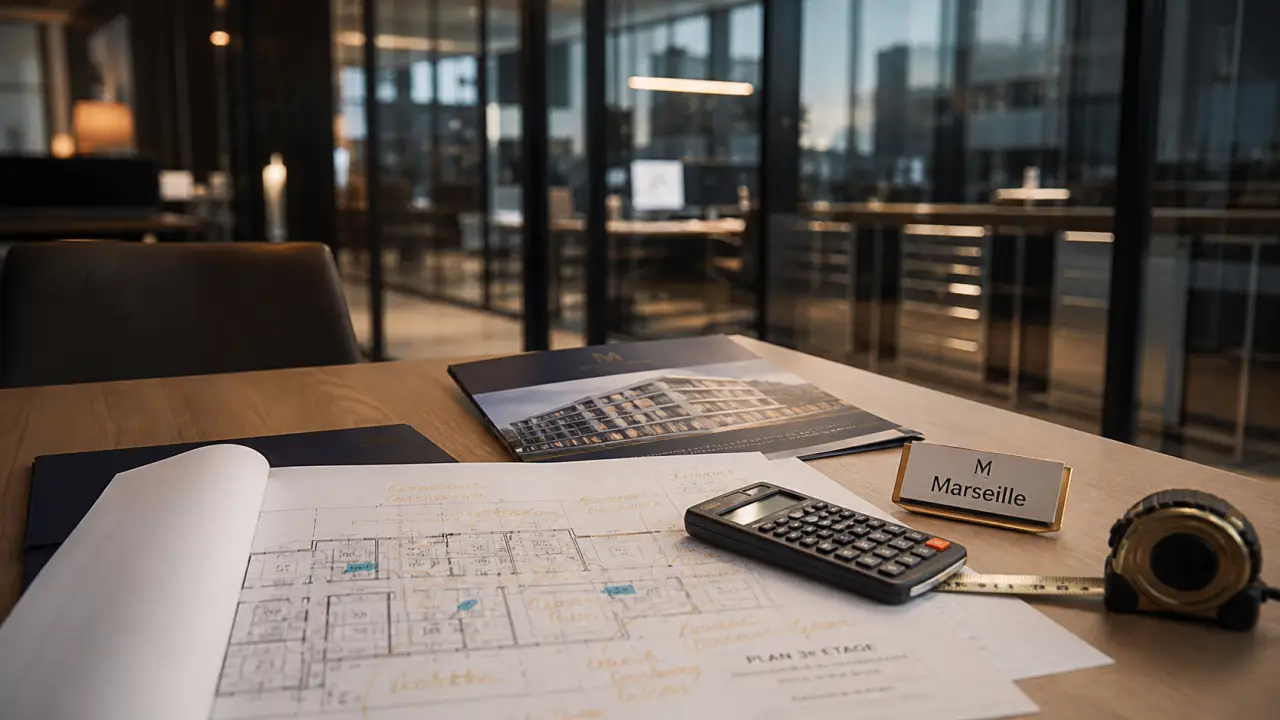 Achat bureaux Marseille : calcul prix au m² et choix du quartier