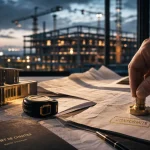 Construction immobilier entreprise : chantier et plans conformes