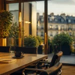 O65 bureaux flexibles et coworking, terrasse panoramique Sacré-Cœur