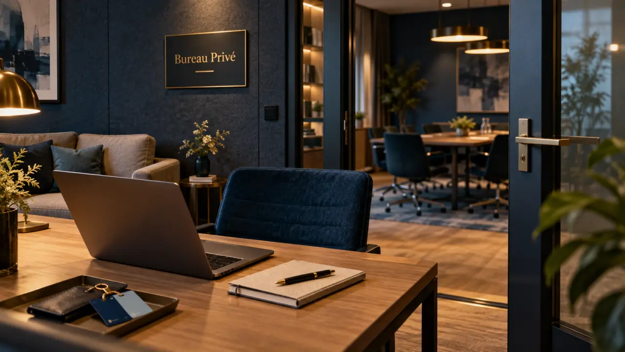 bureau prive coworking : bureau privé fermé