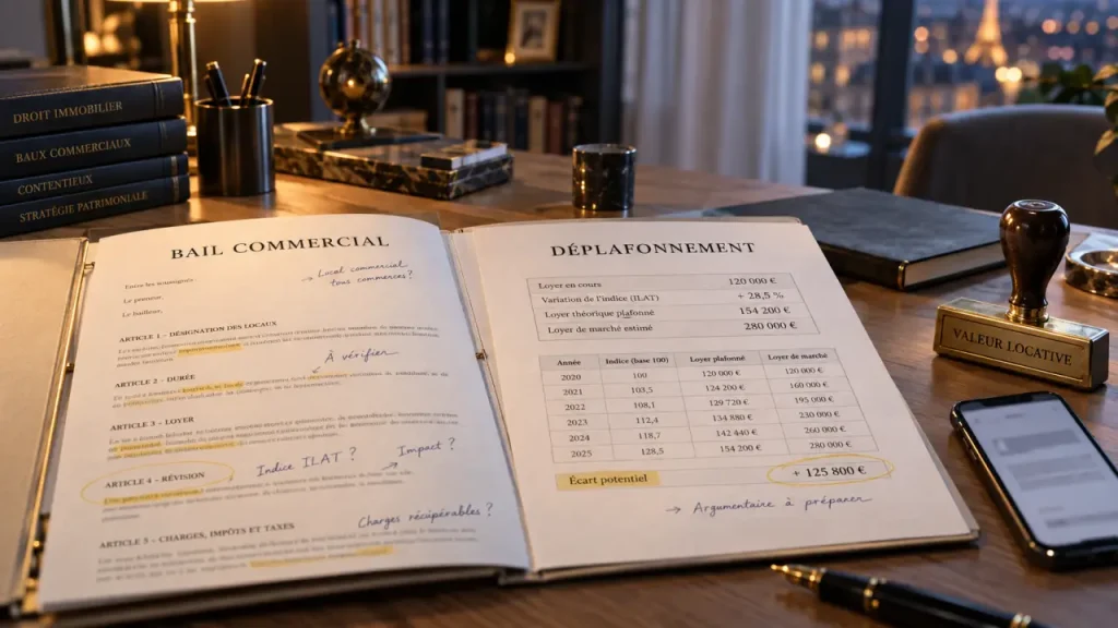Déplafonnement du loyer commercial : conditions, motifs et recours