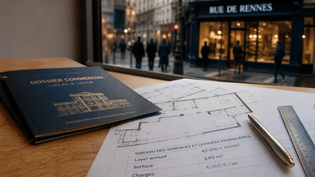 Local commercial Rennes : vitrine et bail 3-6-9