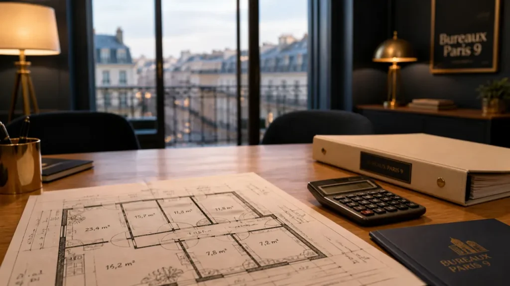 Location bureaux Paris 9 : bureaux et transports à Paris 9