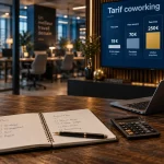 Tarif coworking : prix de bureaux partagés en intérieur