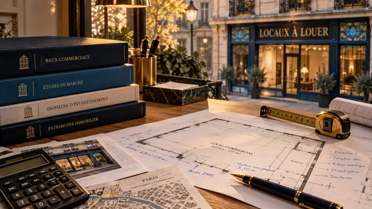 Local commercial a louer paris : comparer le coût réel